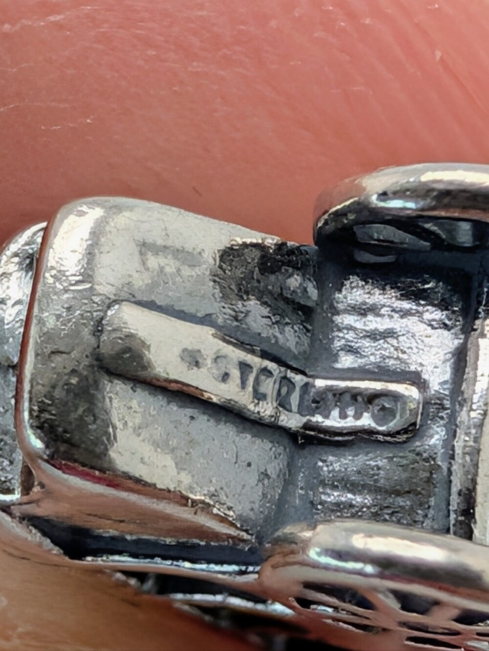 Horsedrawn Carriage Wagon S925 Sterling Silver Charm Pendant - Picture 4 of 6